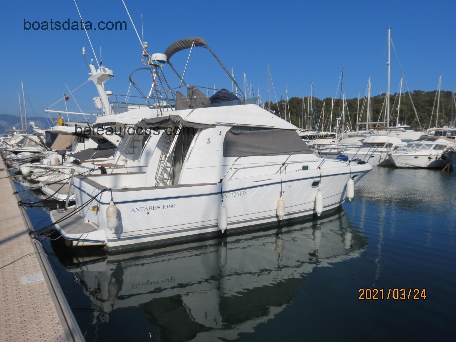 Beneteau Antares 10.80 fiche technique et avis