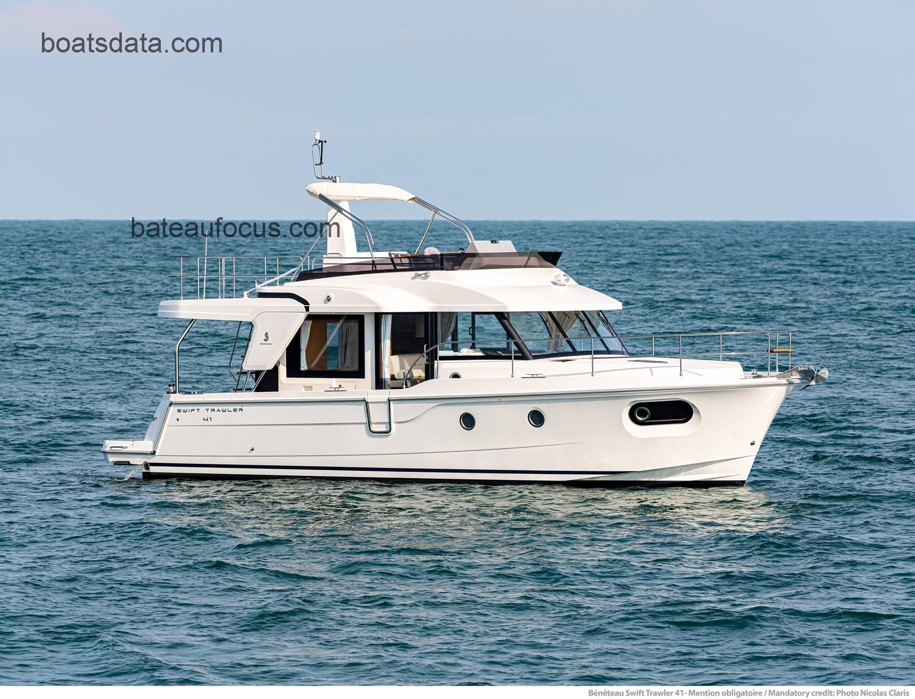 Beneteau Swift Trawler 41 avis et fiche technique 