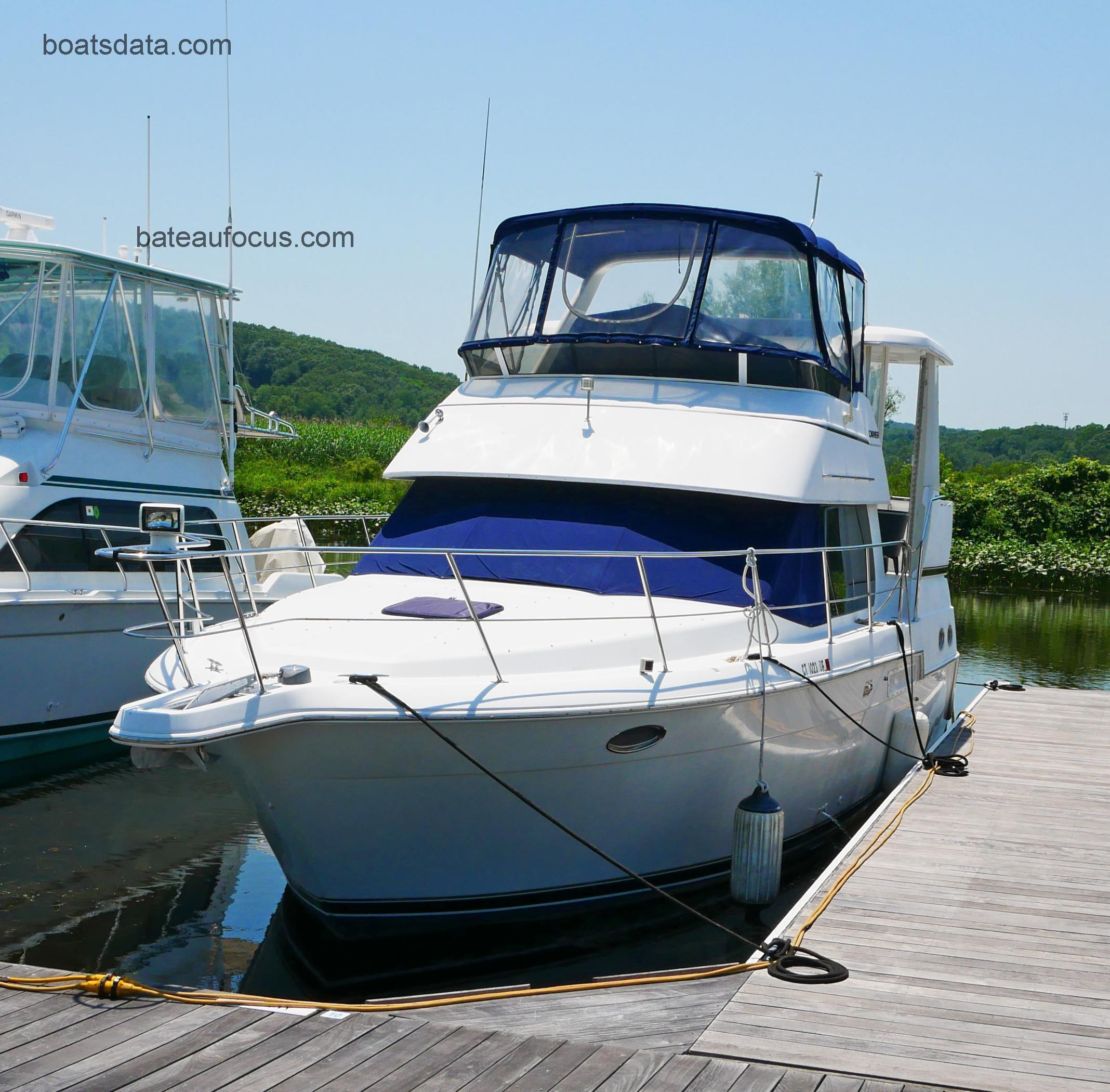 Carver 356 Aft Cabin Motor Yacht avis et fiche technique 