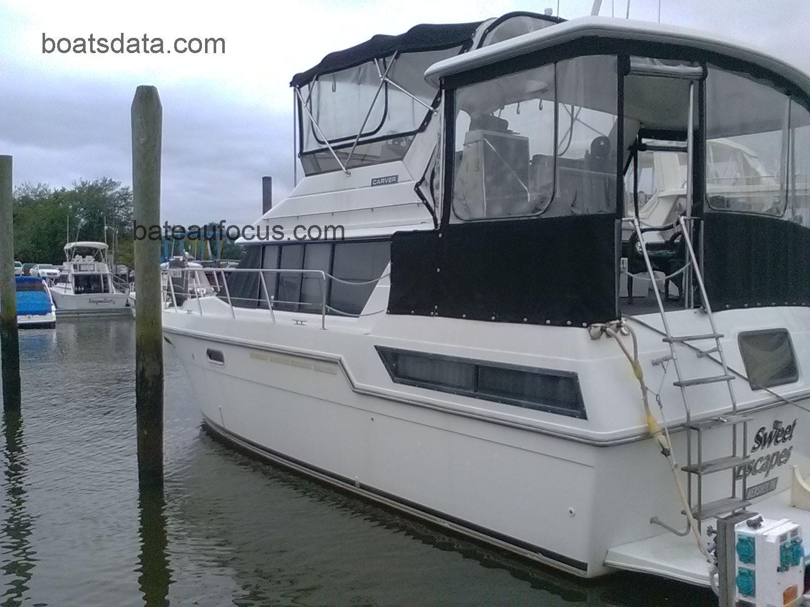 Carver 38 Aft Cabin avis et fiche technique 