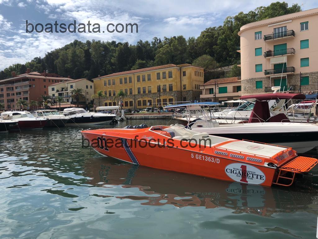 Cigarette 35 Cafe Racer fiche technique et avis