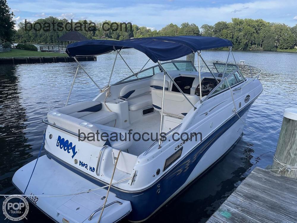 Crownline 262 fiche technique et avis