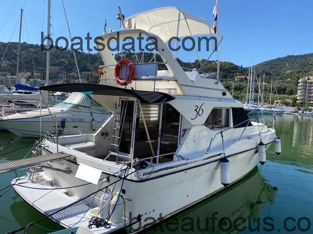 Fairline 36 SEDAN FLY avis et fiche technique 