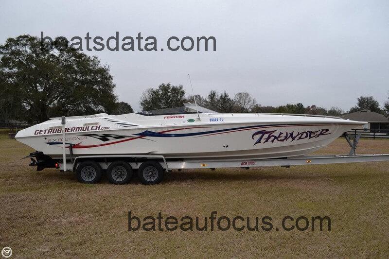 Fountain 35 Executioner fiche technique et avis