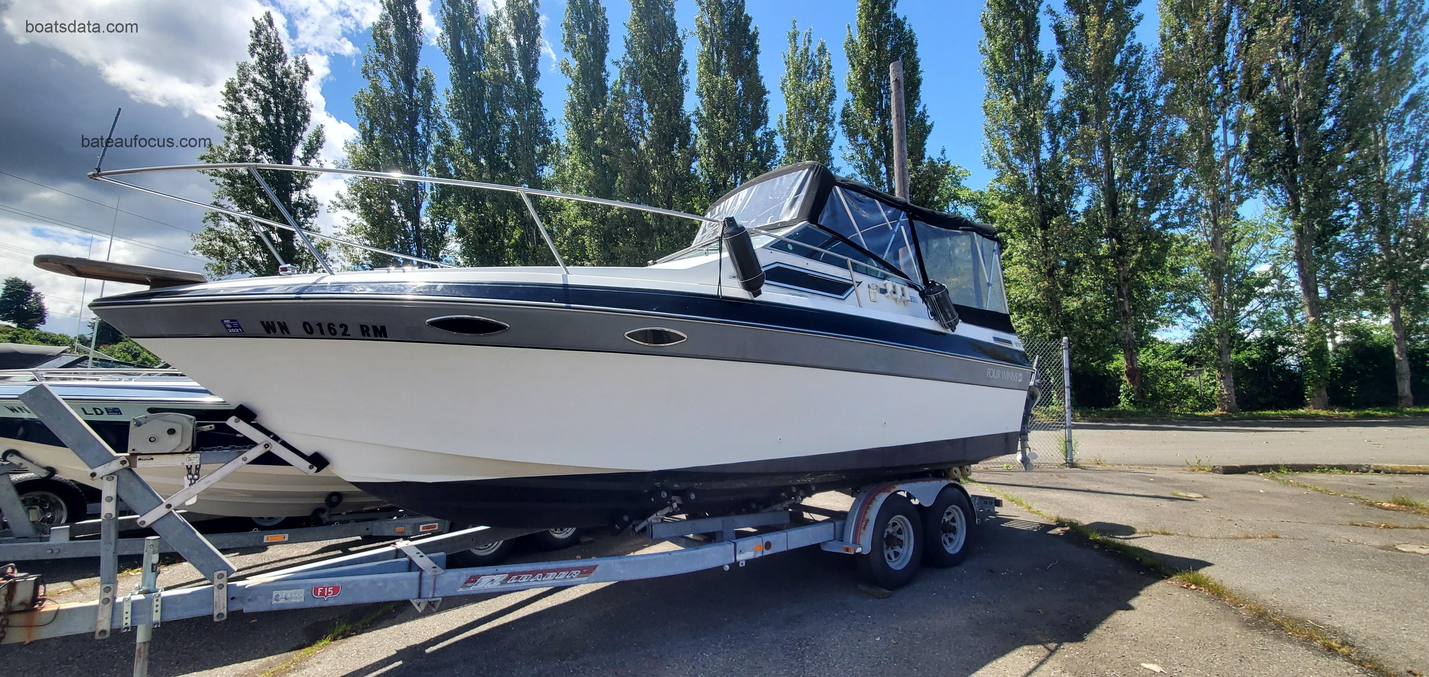 Four Winns 245 Vista fiche technique et avis