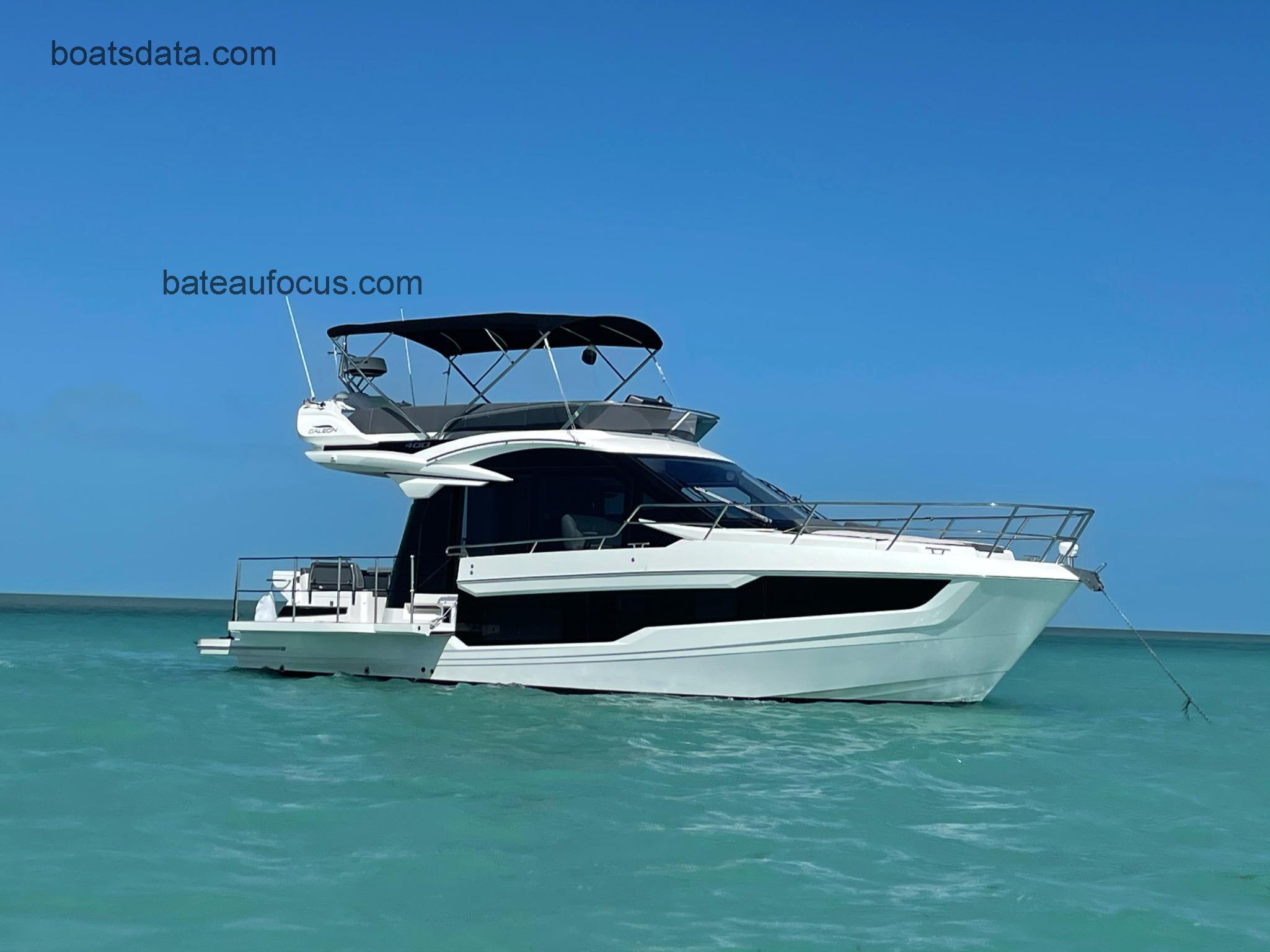 Galeon 400 Fly avis et fiche technique 