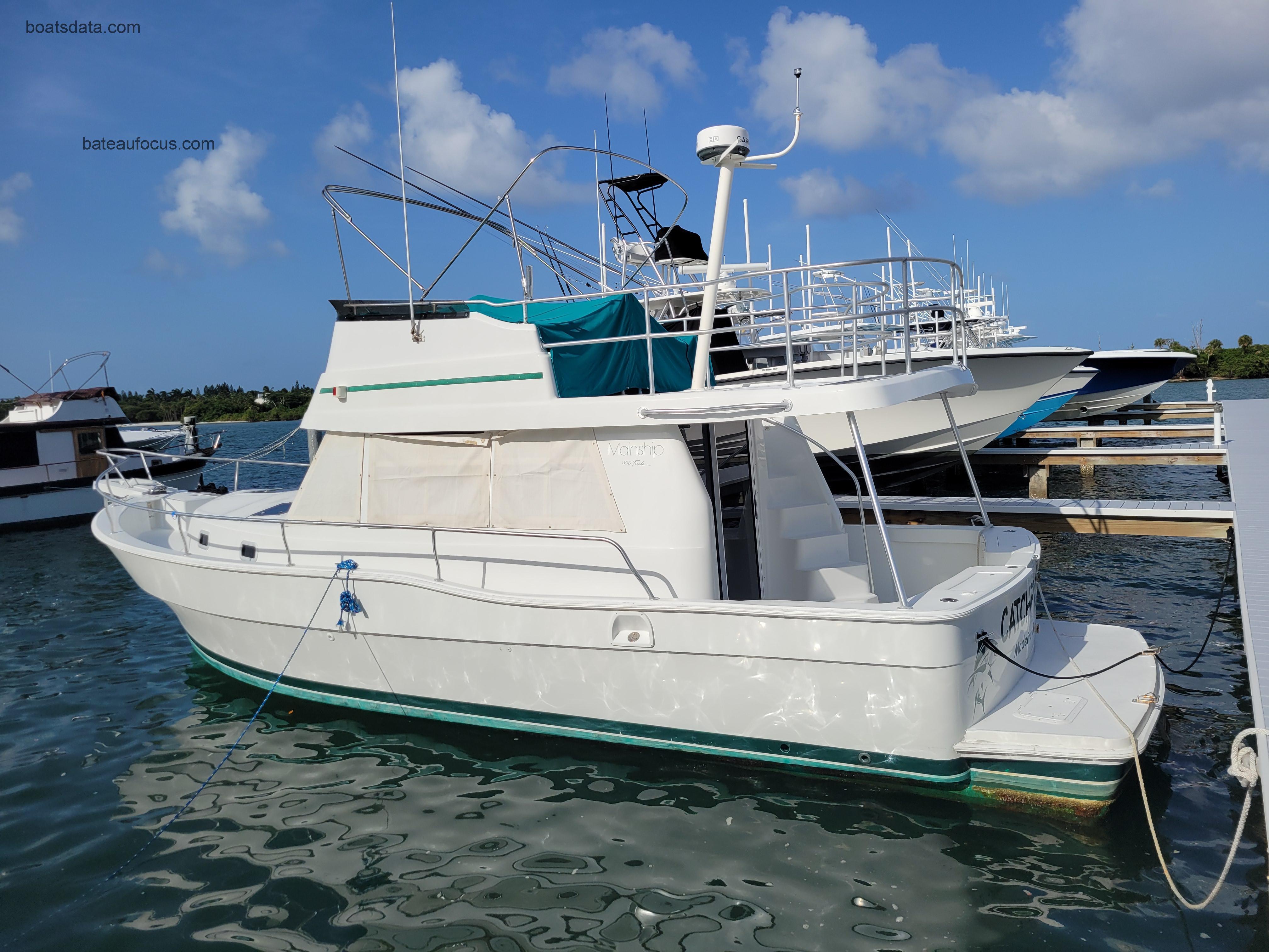 Mainship 350 Trawler avis et fiche technique 