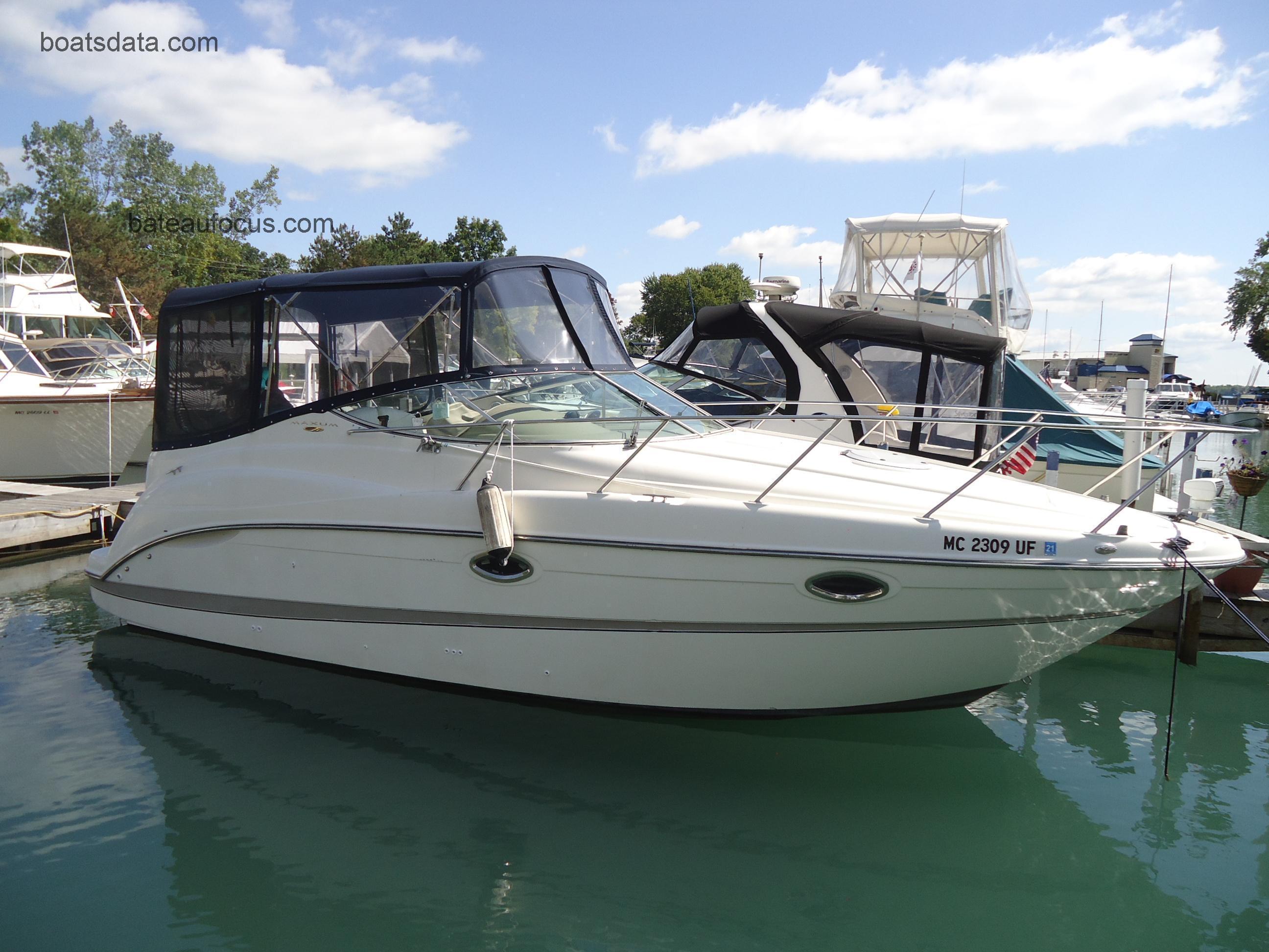 Maxum 2700 SE fiche technique et avis