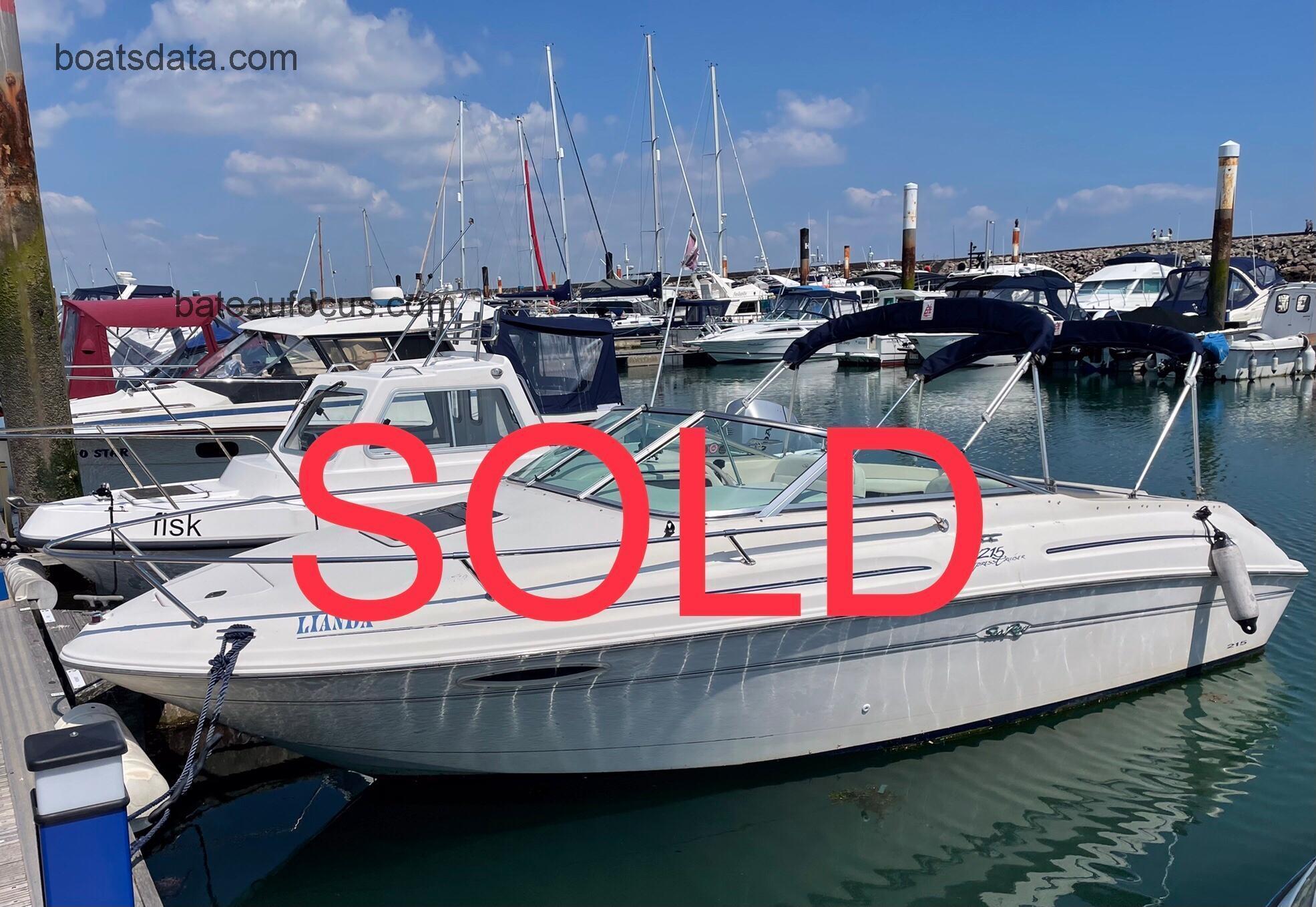 Sea Ray 215 Express Cruiser fiche technique et avis