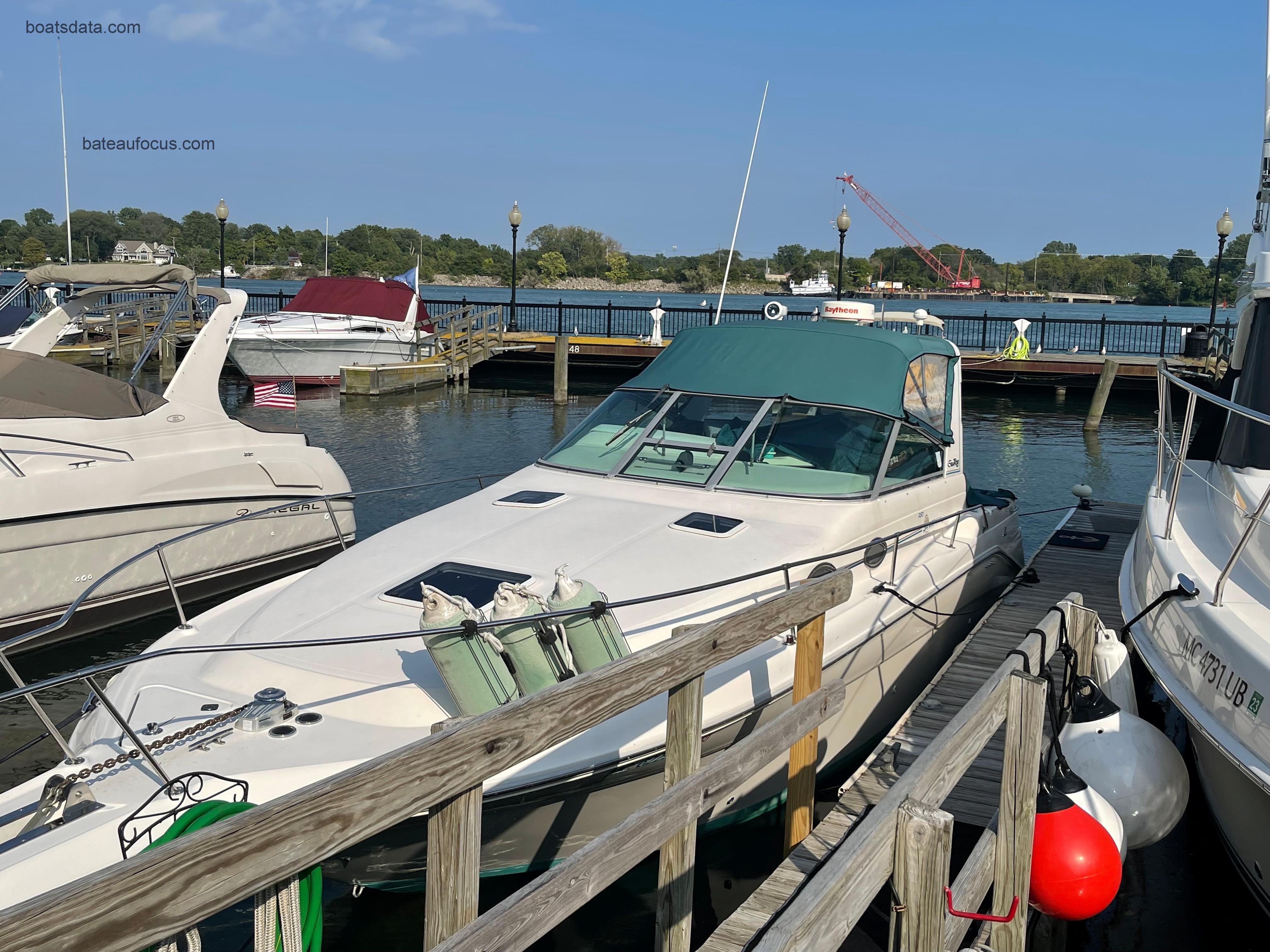 Sea Ray 290 Sundancer fiche technique et avis