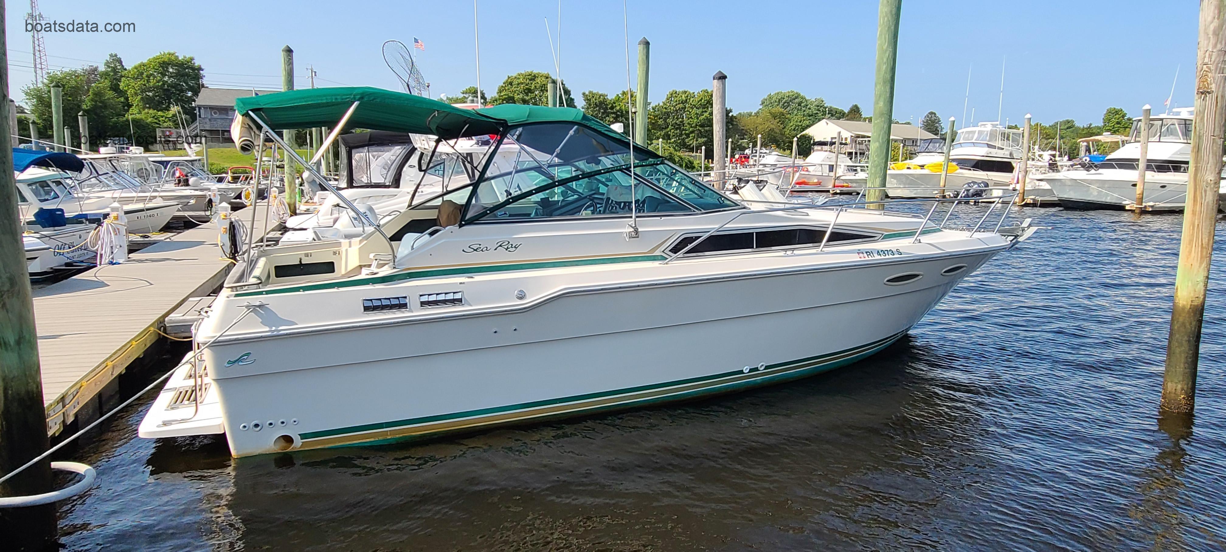 Sea Ray 300 Weekender avis et fiche technique