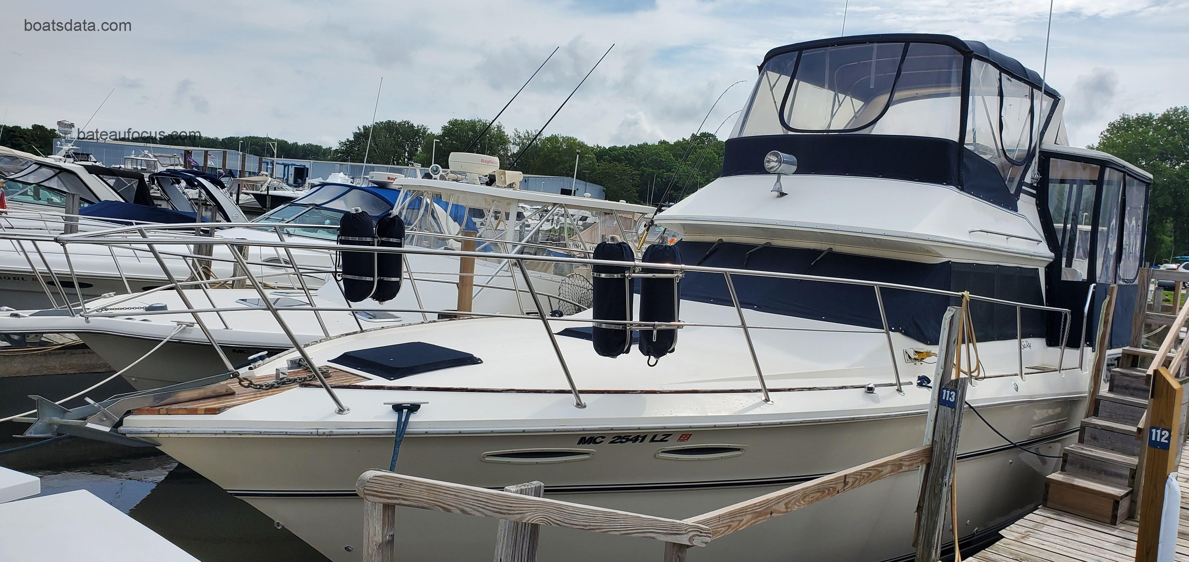 Sea Ray 360 Aft Cabin fiche technique et avis