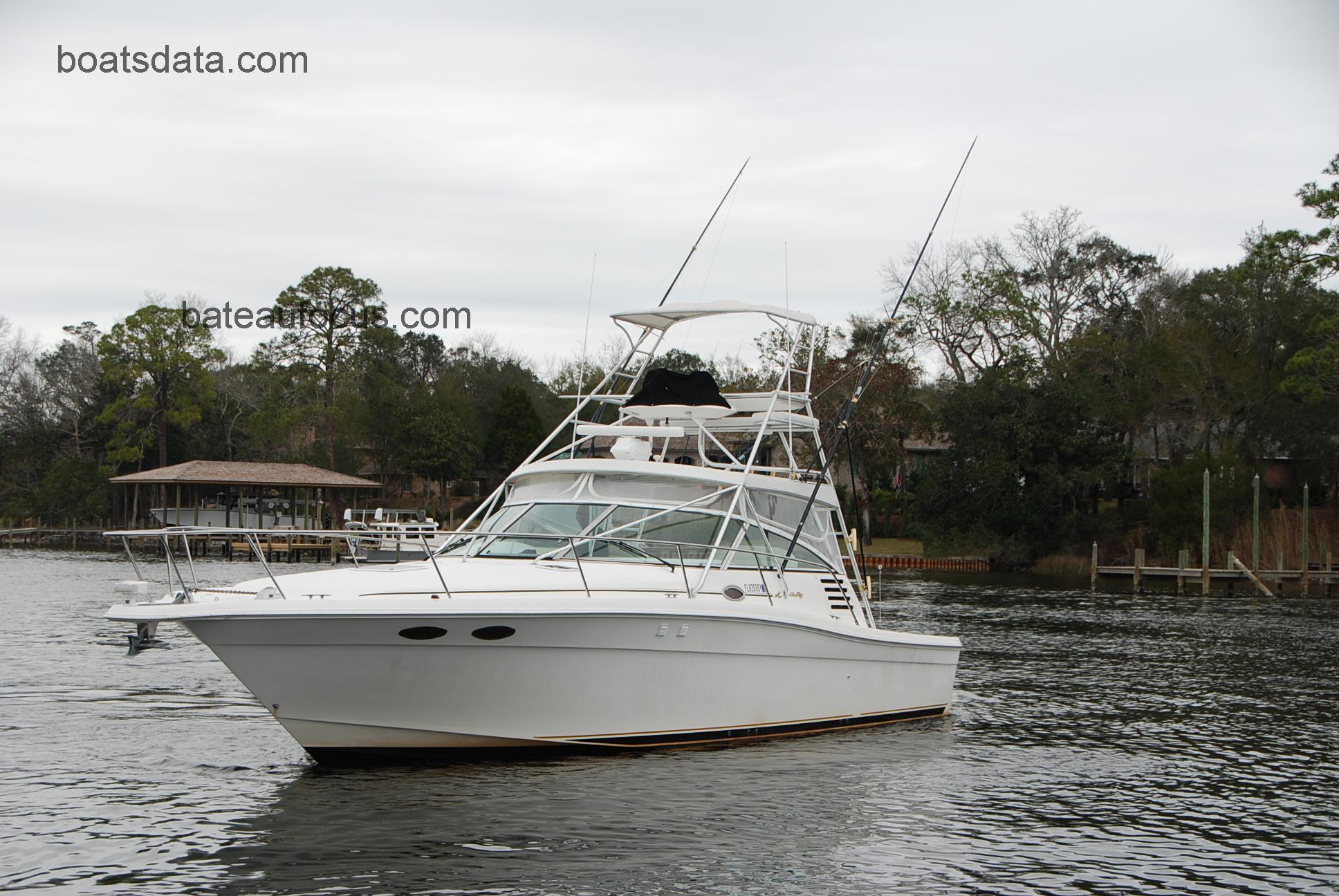 Sea Ray 370 Express Cruiser avis et fiche technique
