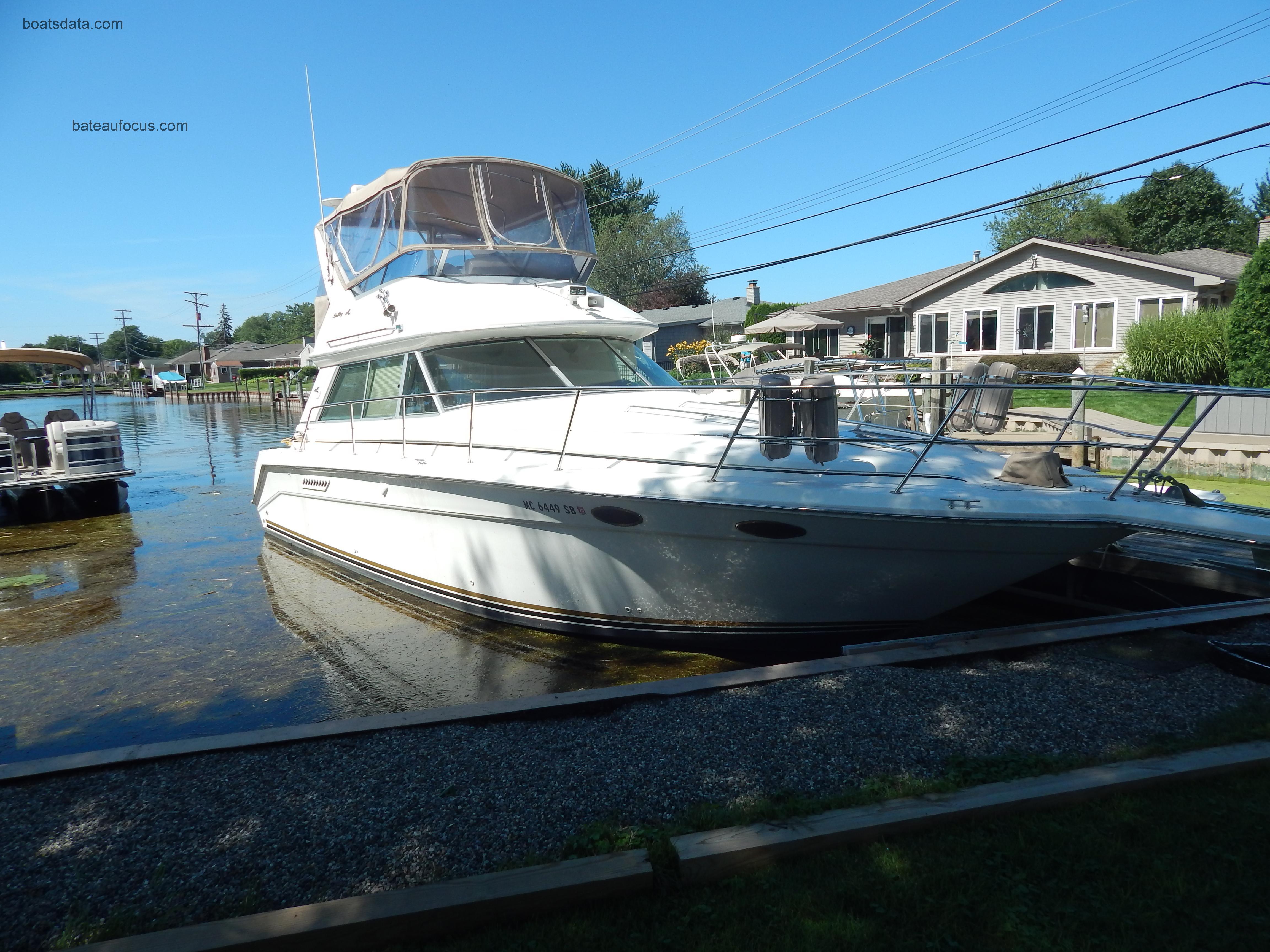 Sea Ray 370 Sedan Bridge avis et fiche technique