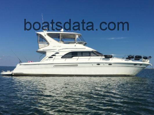 Sea Ray 560 Sedan Bridge fiche technique et avis